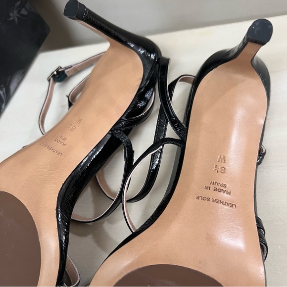 Inez Sofia black patent heels 8.5 wide - Picture 4 of 8